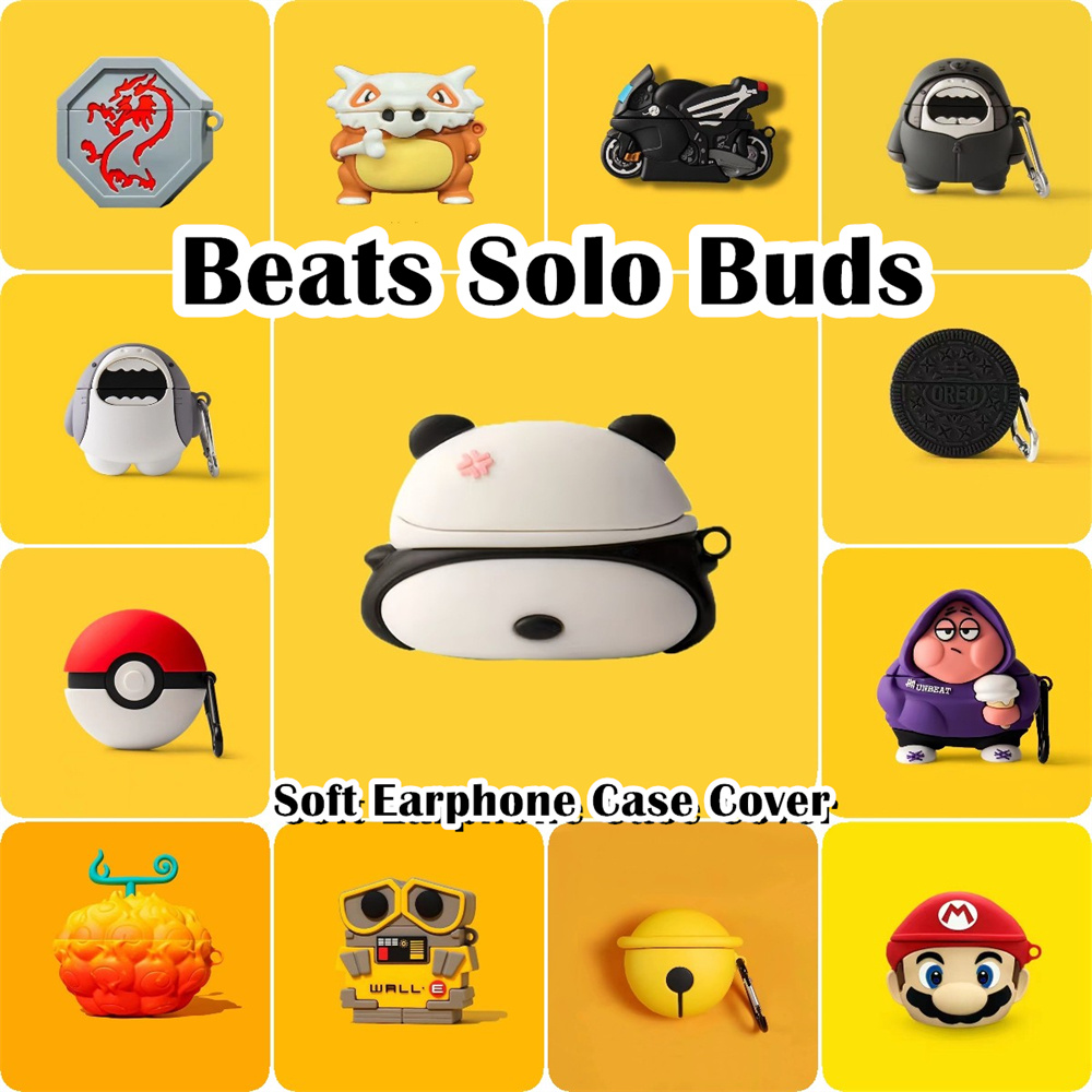 ส่วนลดสําหรับ Beats Solo Buds Case Casing Soft Silicone Headphone Case Super Cool Cartoon