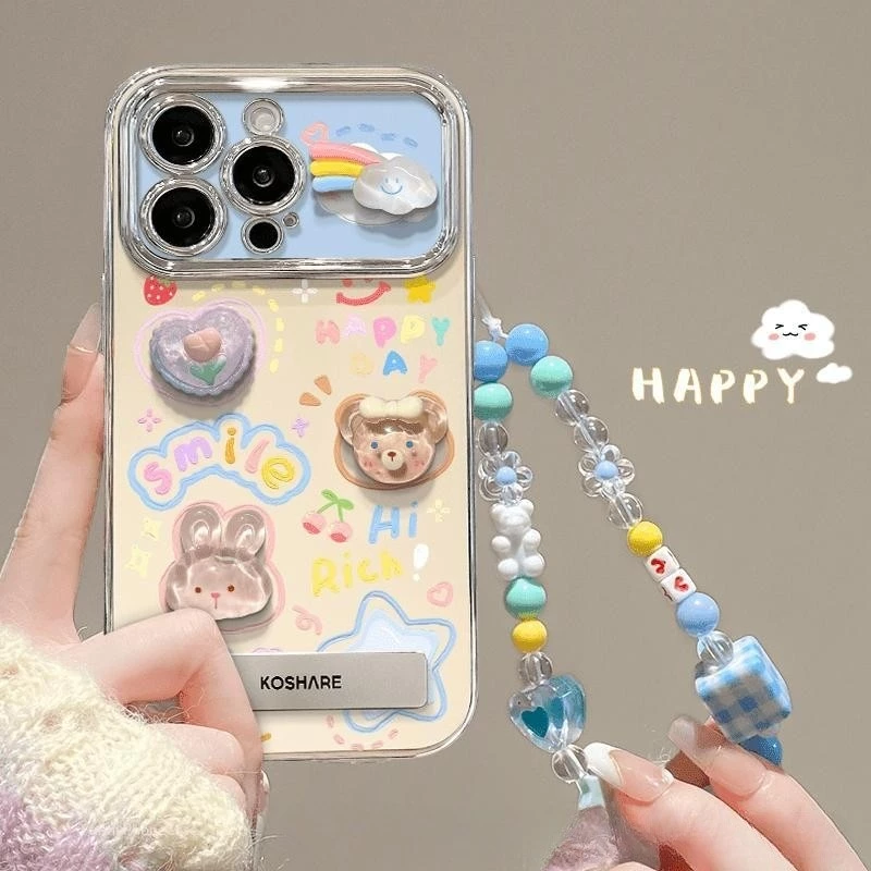 🔥SUN🔥【DIY】ส่งไวจากไทยเคสโทรศัพท์อะนิเมะการ์ตูน เคสกันกระแทก ไอโฟน17 16 11 For iPhone12 13 14 15PRO MAX XR XS 6 7 8 Plus thumbnail 3