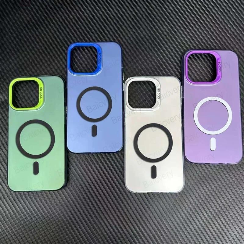 สําหรับ OPPO A5 Pro 5G CPH2695 4G CPH2711 สี Hard Shock Proof กรณี IMD ฝาครอบสติกเกอร์แม่เหล็ก
