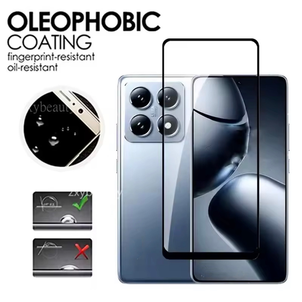 ฟิล์มเต็มจอ สำหรับ Xiaomi 14T/Xiaomi 14T Pro ตรงรุ่น ฟิล์มกระจก กันรอย กันกระแทก พร้อมส่งในไทย
