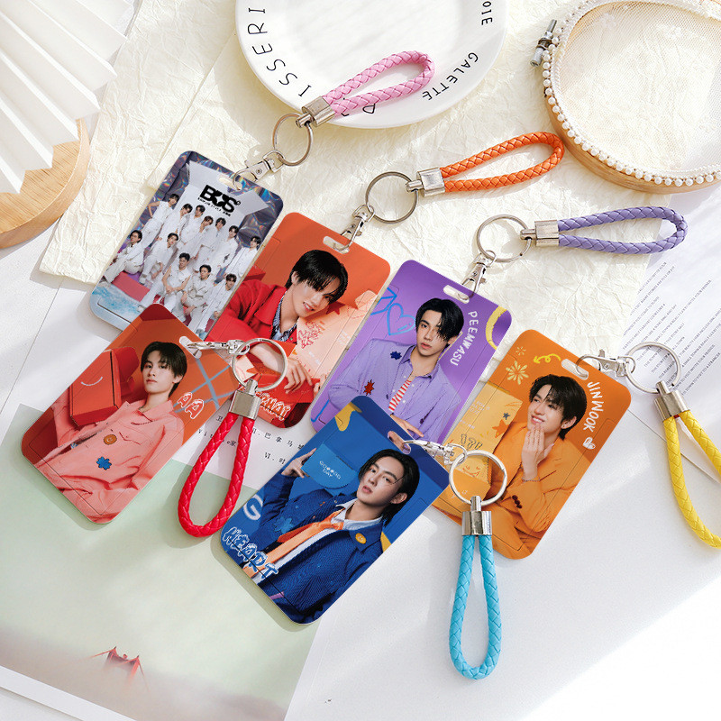 Bus Because of You I Shine ALAN HEART JINWOOK Lanyards Card HOLDER