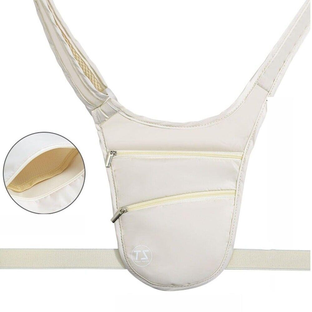 ความผิดปกติ กระเป๋าคาดเอวกีฬา,ความจุขนาดใหญ่ป้องกันการโจรกรรมกระเป๋าเข็มขัดที่มองไม่เห็น,เดินทางระบายอากาศมัลติฟังก์ชั่เข็มขัดเงิน - รูปที่ 5