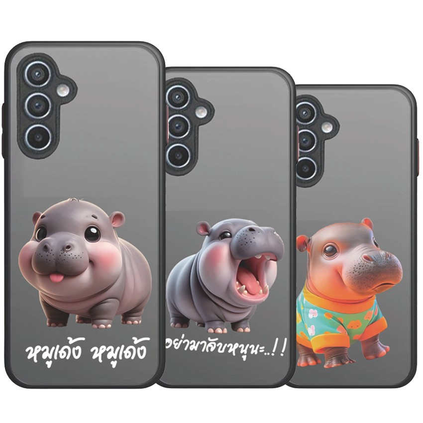 เคส หมูเด้ง For iPhone 16 16Pro 16Plus 16Promax 16 Pro Max Plus 15PM 14PM 13PM 12PM 11PM 11 เคสกันกร