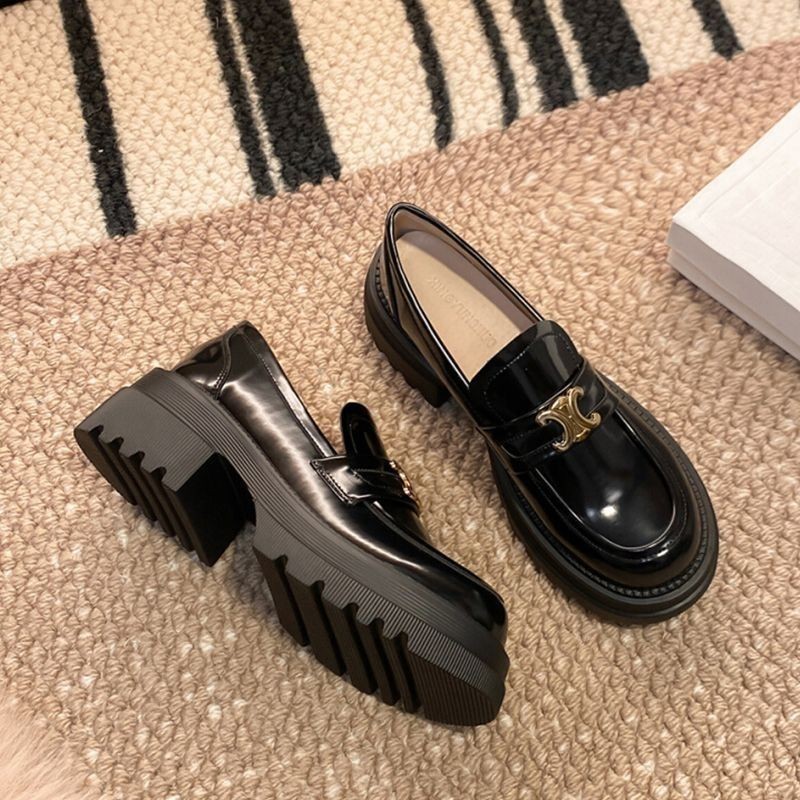 แมรี่เจน กันลื่น Mary Jane Breathable Mary Jane Premium Anti-Slip Casual หนา