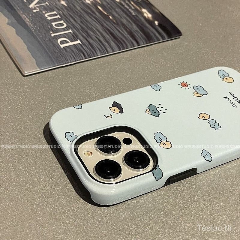 น่ารัก Cloud รูปแบบโทรศัพท์มือถือสำหรับ iphone15 14 13 11 12PROMAX 11PROMAX 12pro 14plus X XS XR a3i