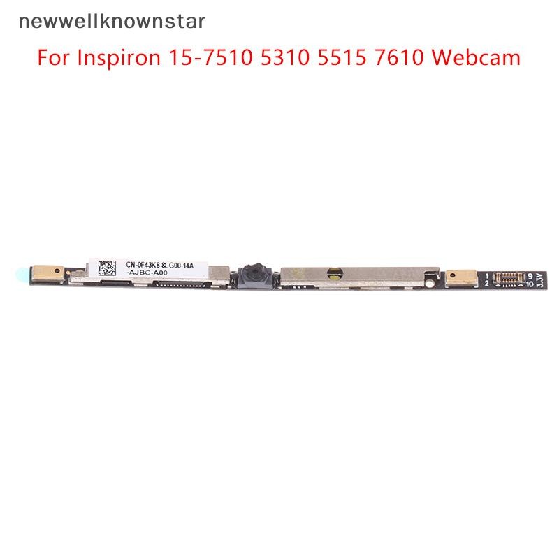 Newwellknownstar 1 ชิ้นใหม่สําหรับ Dell Inspiron 15-7510 5310 5515 7610 กล้องแล็ปท็อปอะไหล่ซ่อม CN-0