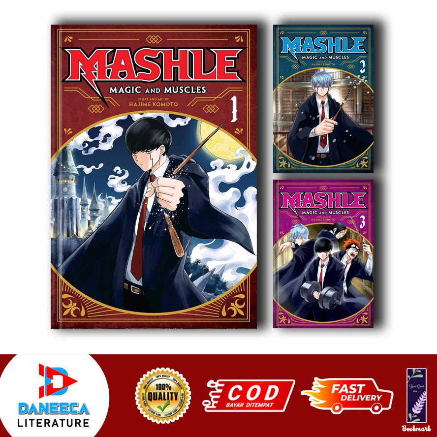 Mashle: มังงะเวทมนตร์และกล้ามเนื้อ เล่ม 1-15 (อังกฤษ)