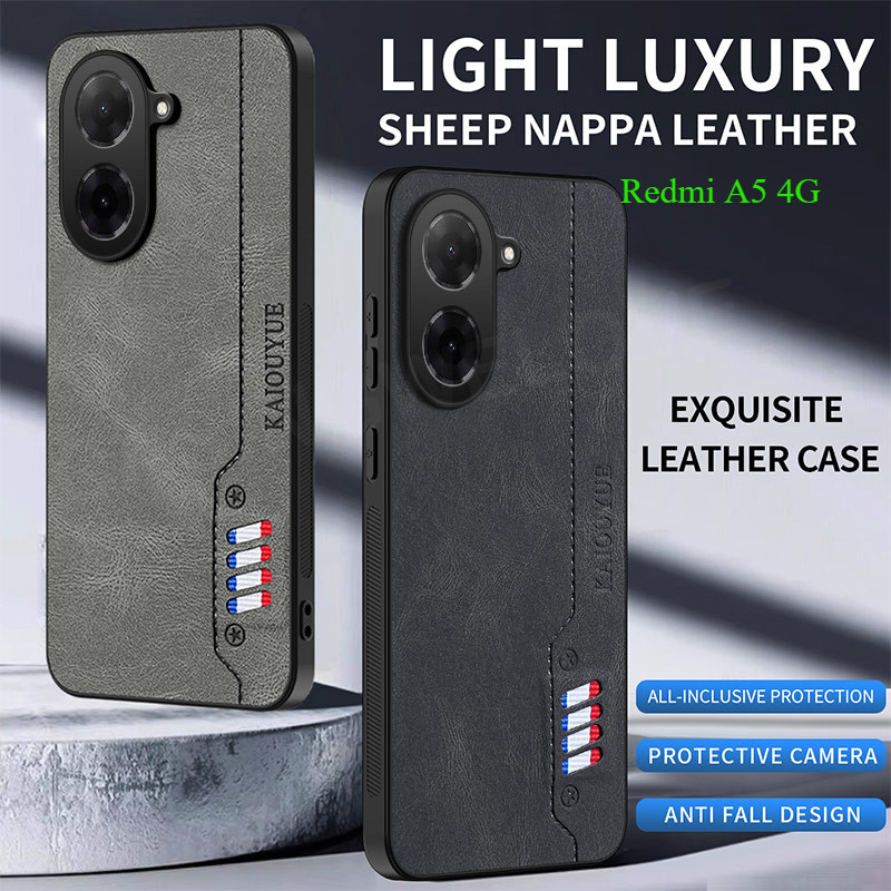 ปลอกสําหรับRedmi A5 4G A4 14 14R Poco C71 RedmiA5 PocoC71 4G 2025 Luxury PremiumหนังTPUกันกระแทกAnti Dropเคสโทรศัพท์Protectorปกหลัง – โปรปัง