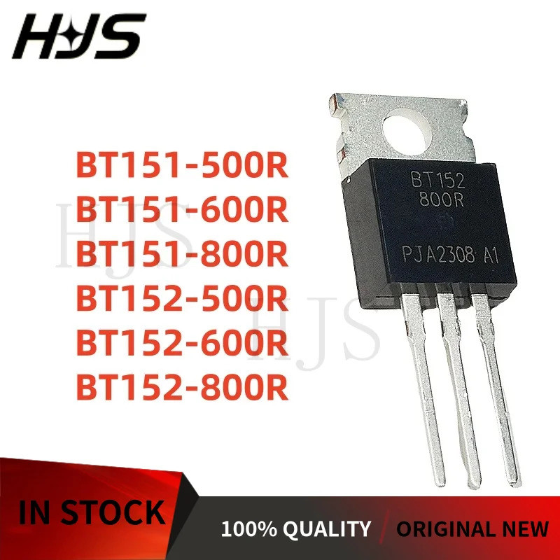 1-5PCS BT151-500R BT151-600R BT151-800R BT152-500R BT152-600R BT152-800R BT151 BT152 TO-220 Field-ef