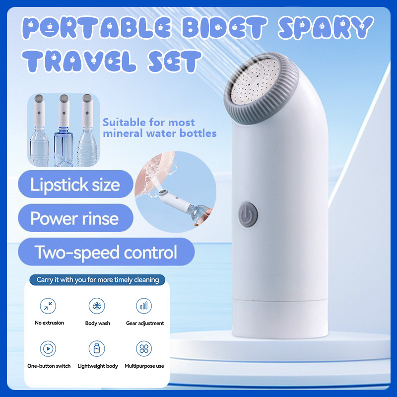 ชุดสเปรย์ Bidet แบบพกพา Bidet ไฟฟ้ากันน้ําแบบพกพา Bidet มือถือ Mini Bidet ไฟฟ้า Bidet Toilet Sprayer