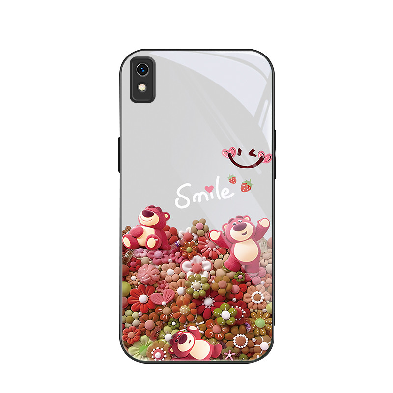 สําหรับ Samsung Galaxy A10/ Samsung A10 4G , หมียิ้ม, บุคลิกภาพอินเทรนด์, เคสป้องกันโทรศัพท์ป้องกันก
