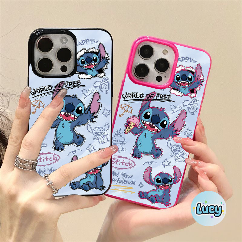 ❤️Lucy❤️เคสไอโฟน11 12 13 14 15 16 Pro Max กันกระแทก One Piece หรูหรา น่ารัก Case For iPhone X/XS XR  XSMAX  7 8 PLUS
