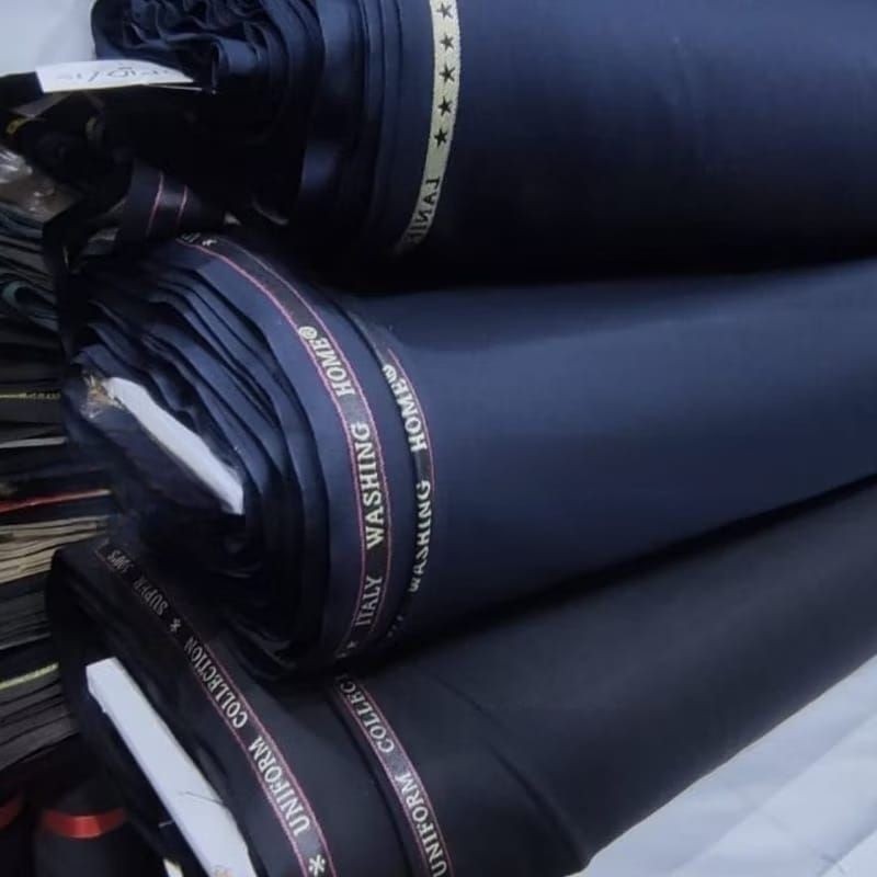 KATUN ผ้าพื้นเมืองวูลพรีเมี่ยมสีกากี วัสดุชุดข้าราชการภาค PNS PDH ASN ผ้าคอตตอนพื้นฐาน