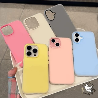 COD-ในไทย💥เคสโทรศัพท์แบบ ซิลิโคนใส เคสเยลลี่ For iPhone 16 15 14 13 12 11 Pro Max X XR XS Max 7 8 6 Plus เคสไอโฟน 13 เคส