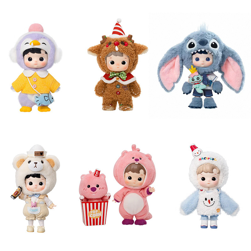 POPMART HACIPU 1/8 Action Figure ตุ๊กตา BJD สินค้าของขวัญ