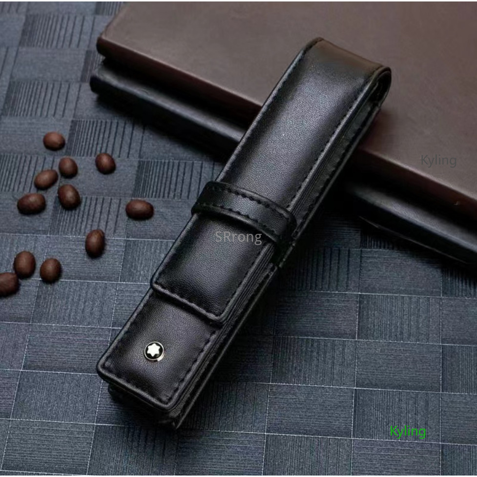MONT กระเป๋าปากกา กล่องปากกา Pencil Case Leather Pen Bag กล่องดินสอธุรกิจคุณภาพสูง