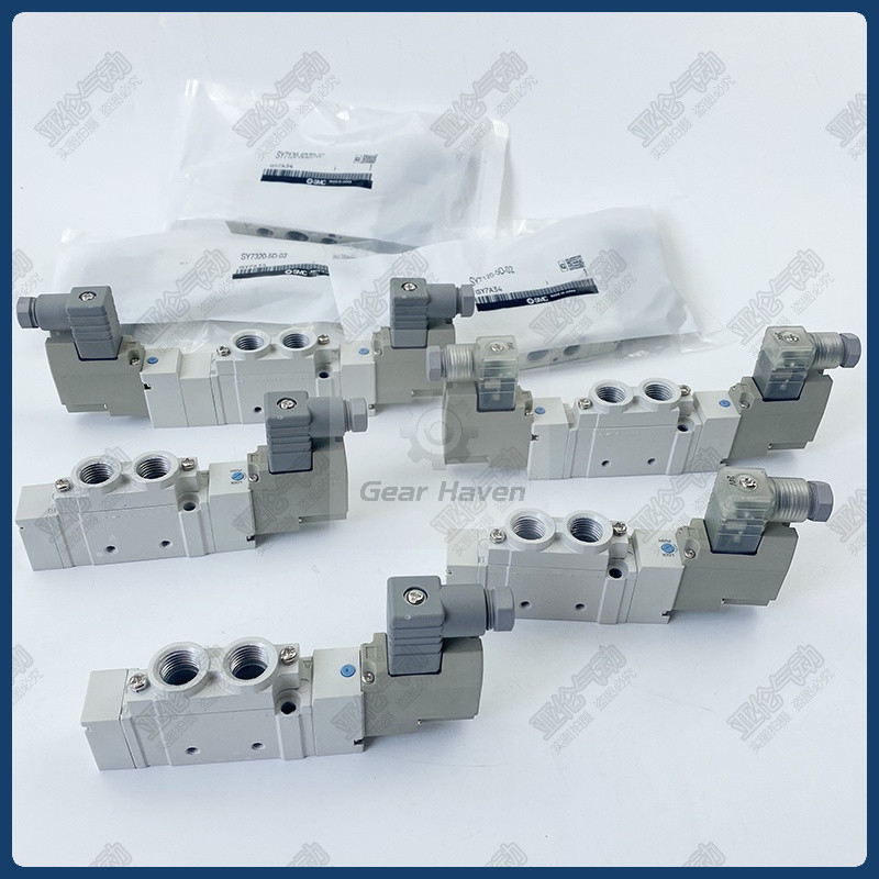 Smc วาล์วโซลินอยด์ SY7120 7220 7320-5DZD-02 -5D -5DZ -4DD C8 C10