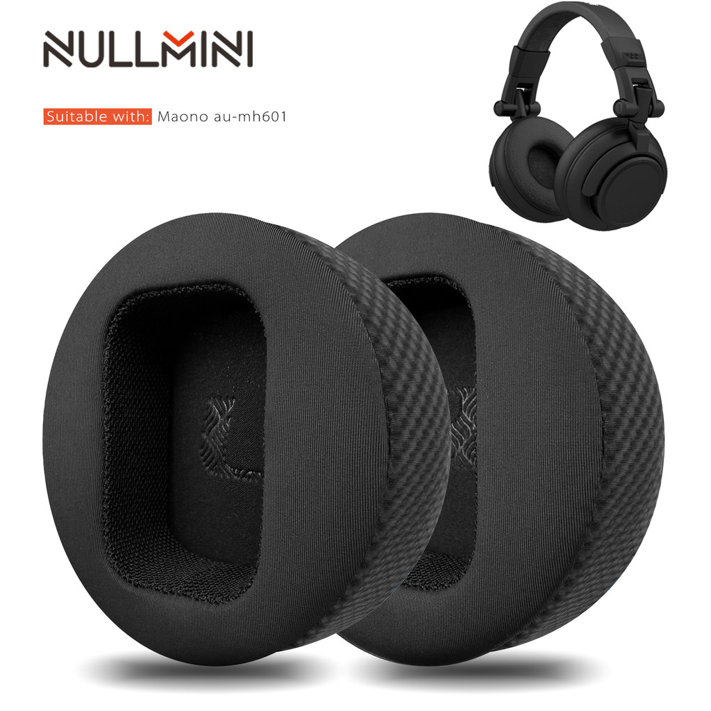 Nullmini Cooling Gel Earpads สําหรับ Maono Au-Mh601 หูฟังเปลี่ยนแผ่นรองหูฟัง Earmuffs