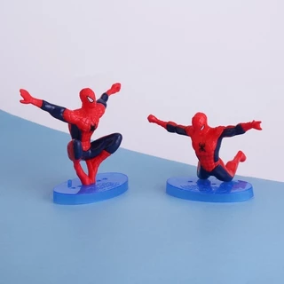 โมเดลสไปเดอร์แมน Spiderman 1 เซ็ต 7 แบบ (วัสดุพลาสติกน้ำหนักเบา) ราคาถูกสุดๆ