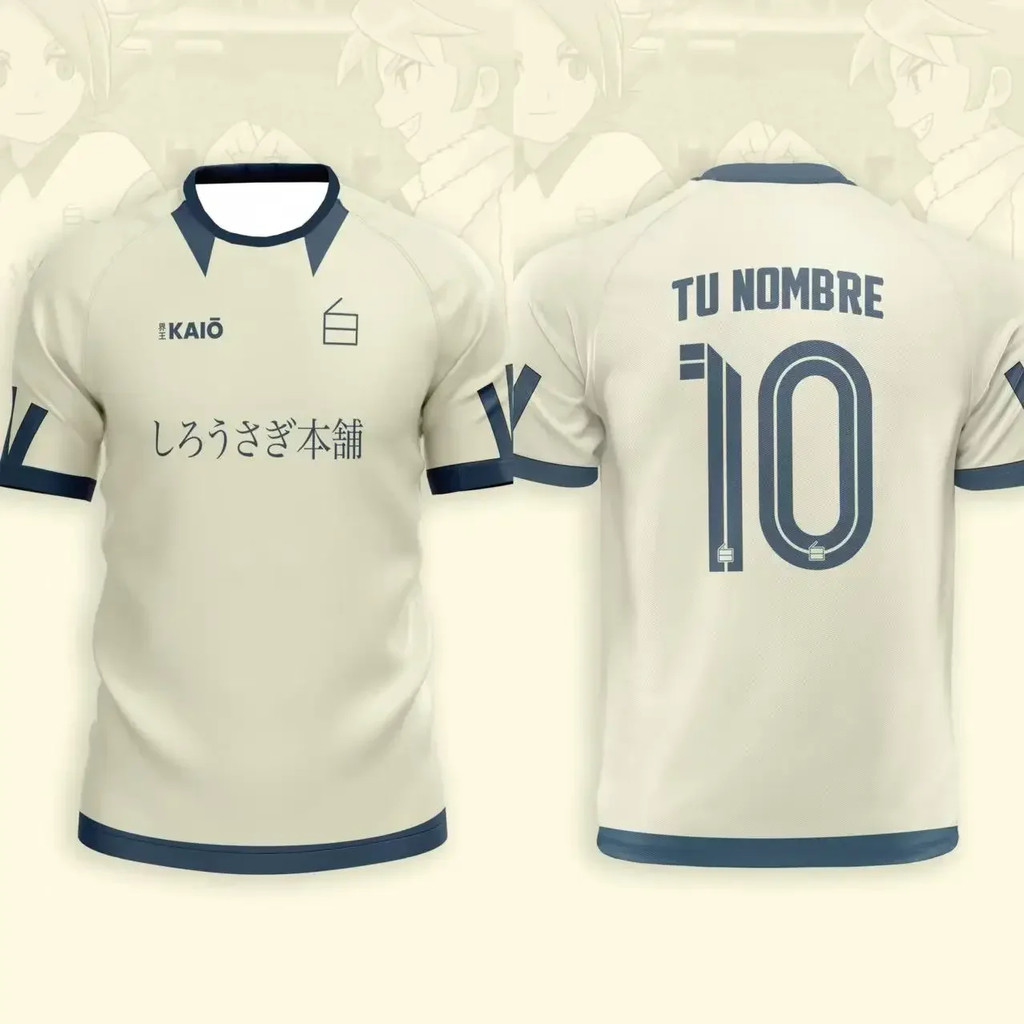 เสื้อ T-Shirt Anime ฟุตบอลญี่ปุ่น Inazuma Eleven Kaio สำหรับผู้ชายและผู้หญิง แห้งไว สวมใส่ง่ายในทุกว