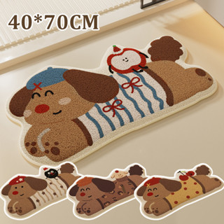 พรมเช็ดเท้า 40*70cm พรมปูพื้นห้องน้ํา พรมเนื้อนุ่ม พรมซับน้ำ…