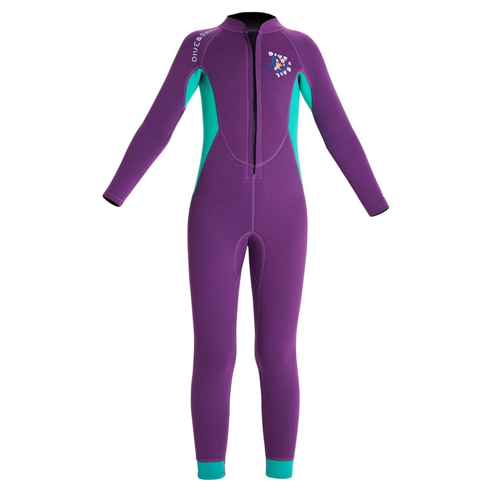 DIVE&SAIL Pool Kids Sleeve Suit Dive Sail Suit Pool 2.5mm Sleeve Kids 2.5mm
