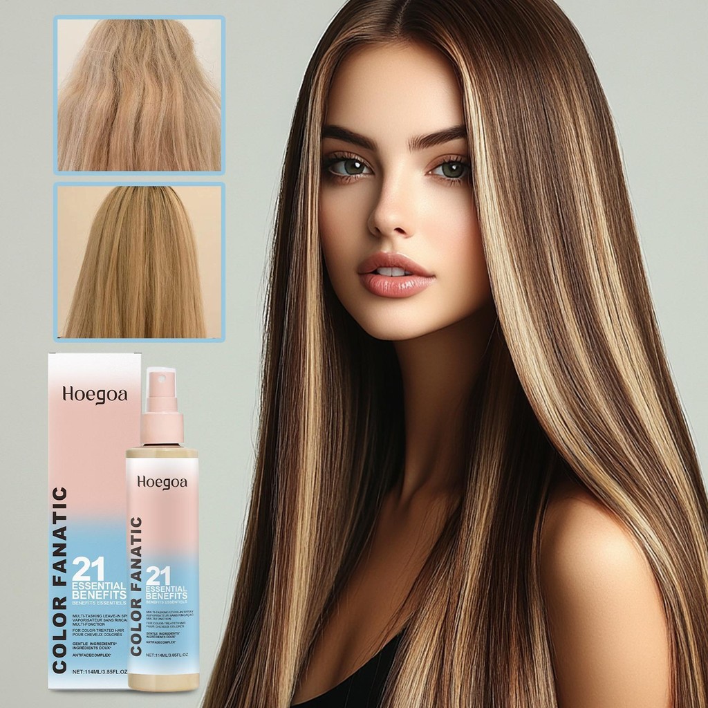 Hair Heat Protectant Spray Hair Smoothing Mist Setting Spray อุปกรณ์จัดแต่งทรงผมป้องกันรังสียูวี nin