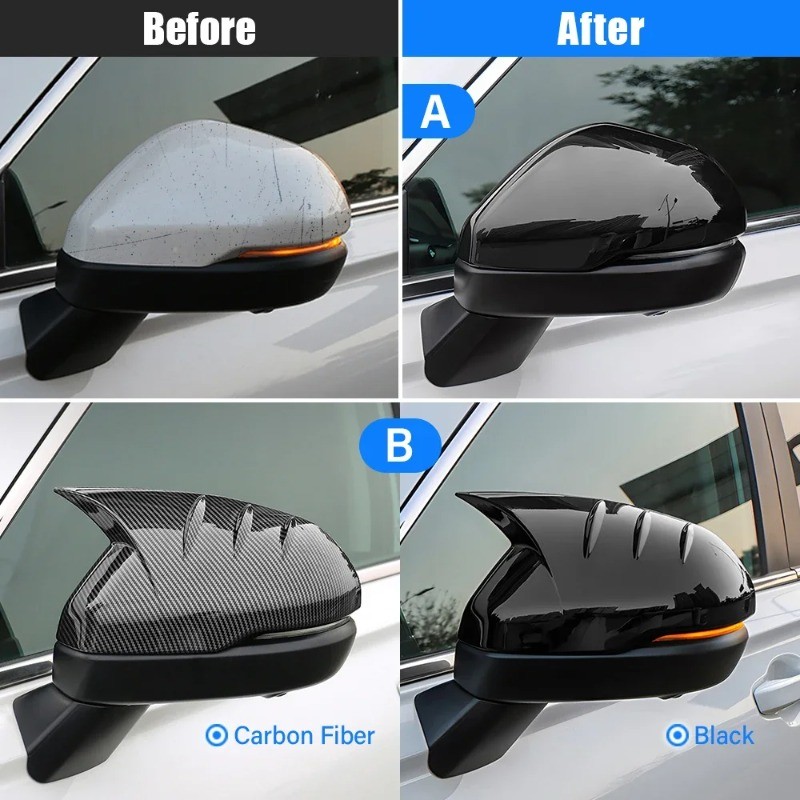 Honda WRV 2022-2025/Honda Freed 2022-2025 กระจกมองหลังด้านข้างกระจก Horn Caps Trim