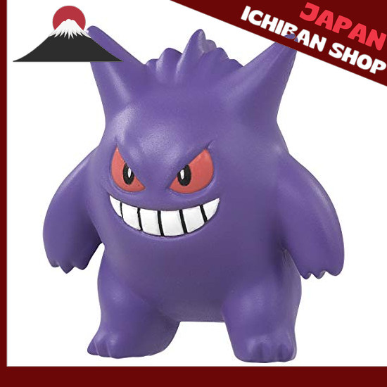 【จากประเทศญี่ปุ่น】 TAKARA TOMY "Pokemon Monster Mon Colle MS-26 Gengar" Pokemon figure toy, 4 years 