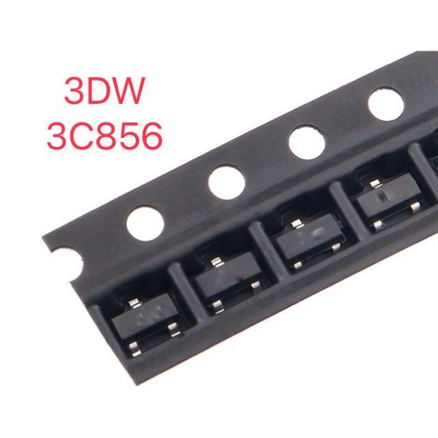 5ตัว BC856 SOT-23 Triode BJT ทรานซิสเตอร์ Discrete Semiconductor ของแท้ 100% ชิป 3DW