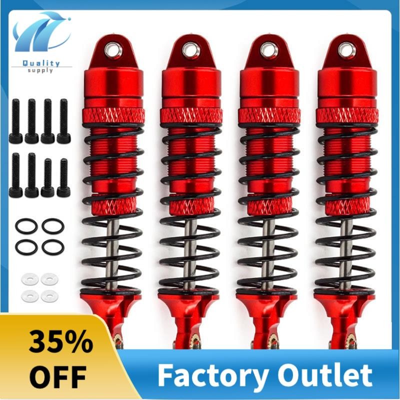 RC รถอัพเกรดด้านหน้าด้านหลัง Shocks Damper Kit สําหรับ 1/18 LaTrax #7665 อุปกรณ์เสริมอัพเกรดรถยนต์ D