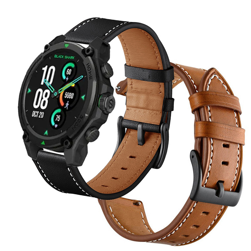 ฟิล์ม สาย Black Shark GS3 Sport าหนังสายรัดข้อมือสําหรับ Black Shark S1 Classic Pro สายนาฬิกาสร้อยข้