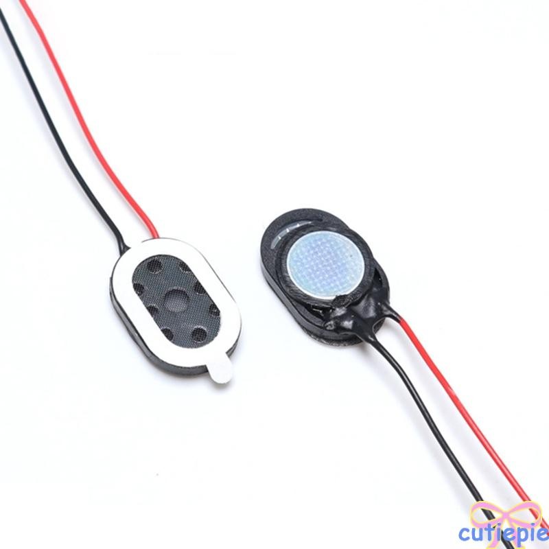 Cutie 1015 1510 ลําโพง 8 โอห์ม 1W 1W8R ลําโพงรูปไข่รูปลําโพงโน้ตบุ๊คแล็ปท็อปลําโพง DIY ซ่อม - 2 ชิ้น