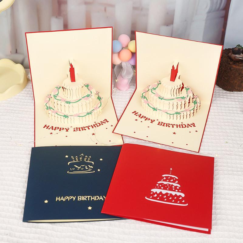 การ์ดอวยพรวันเกิดป๊อปอัพ 3 มิติ - การ์ดไฟเพลงที่เซอร์ไพรส์ที่สร้างสรรค์ - รูปที่ 5