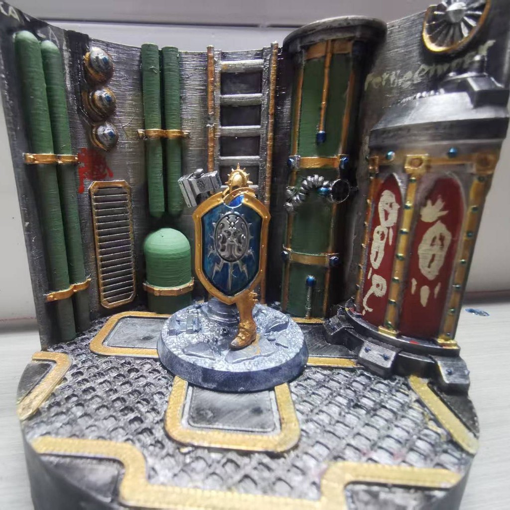 เกมกระดาน Chess Piece Miniature Model Warhammer Chess Piece Display Stand การพิมพ์ 3D HHYR