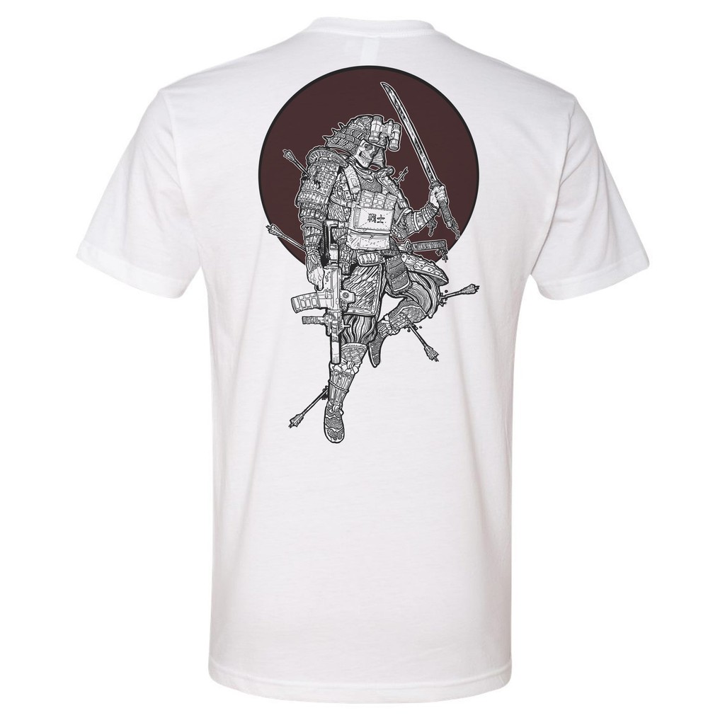 เสื้อยืดคอปกสไตล์ทหารสำหรับผู้ชาย ผลิตจากผ้าฝ้าย 100%
