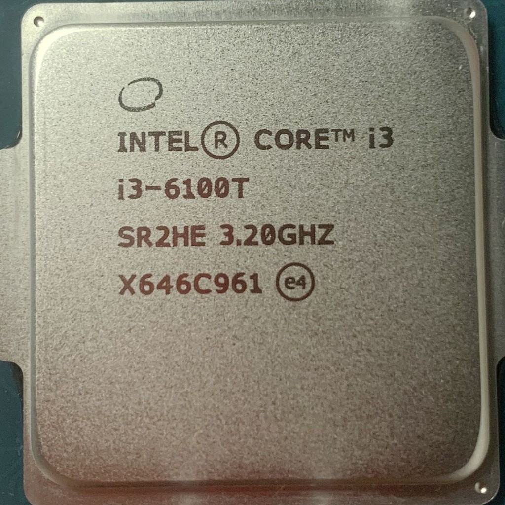 I3-6100T 7100 i5-6400 62402P 6500 6600 I7 6700k 1151 รุ่นอย่างเป็นทางการ CPU