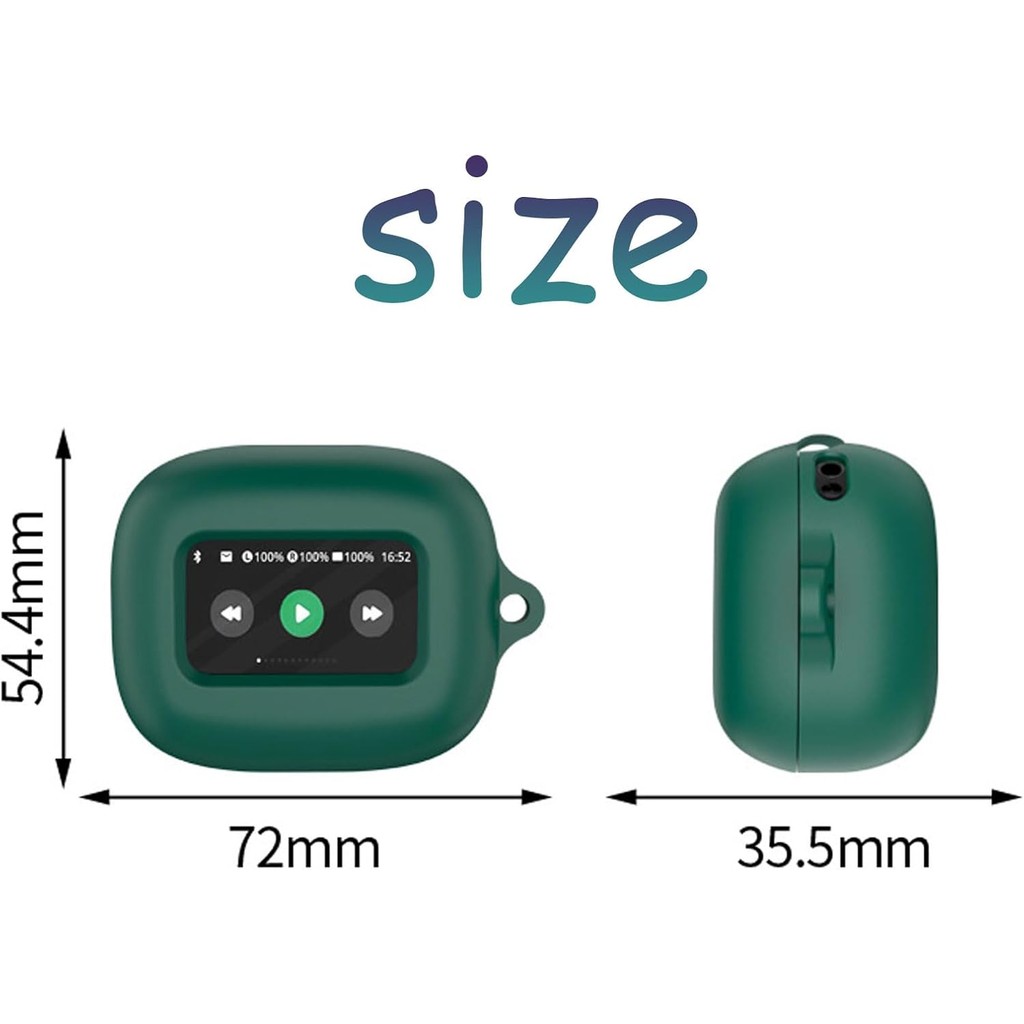 เคส เข้ากันได้กับ jbl Live Beam 3 /Live Buds 3 / Live Flex 3 หูฟังไร้สายวัสดุซิลิโคนกันกระแทกเฉพาะฝา