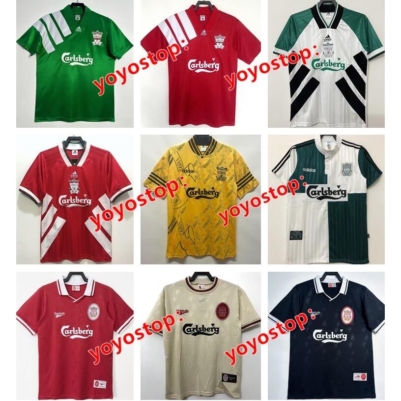 เสื้อฟุตบอลสไตล์เรโทรปี 1992-95 LWP สำหรับแฟนคลับ ขนาด S-2XL