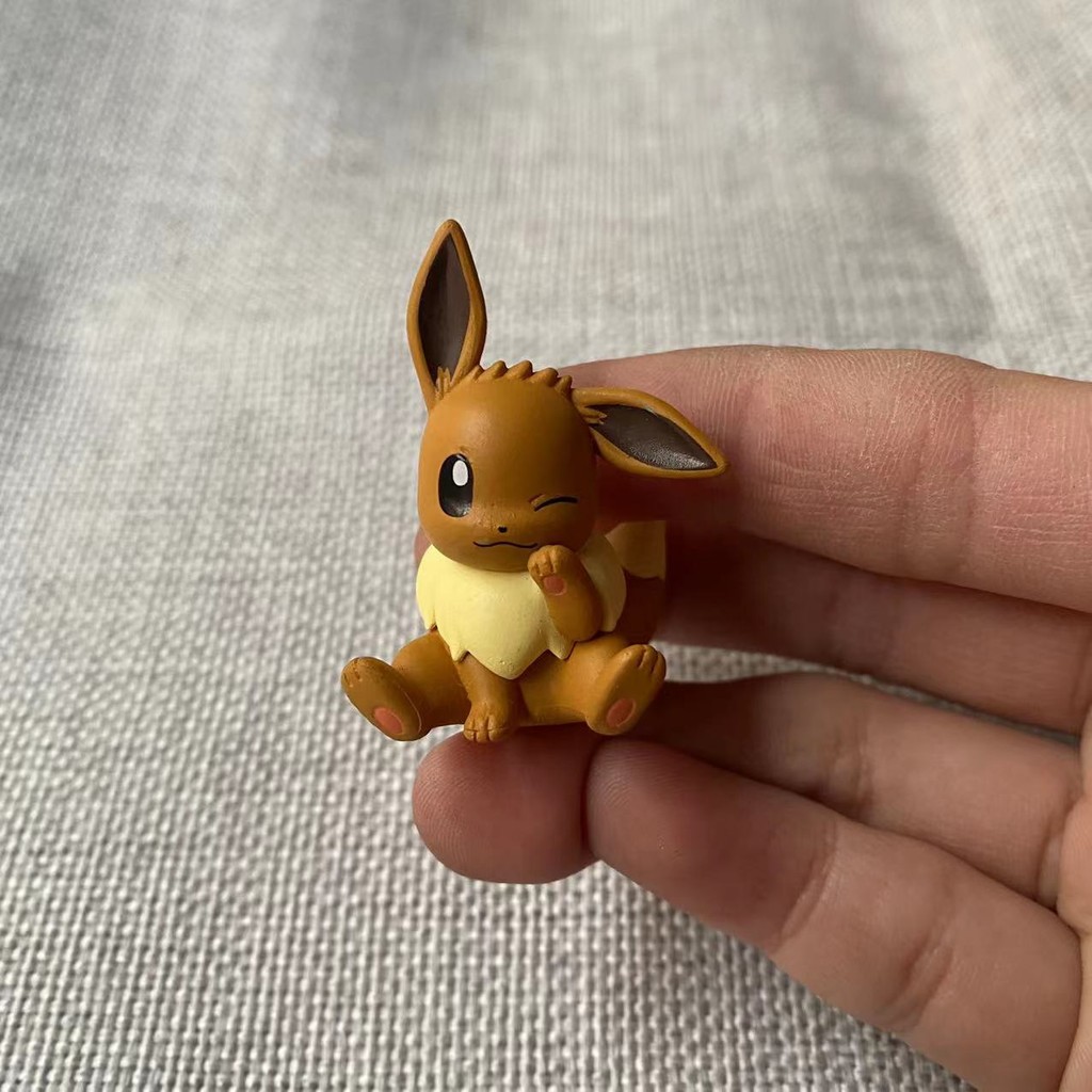 ⚡Pokémon Pokémon Doll Leo Six-Tail Eevee Electric Squirrel Patch Liz Hole