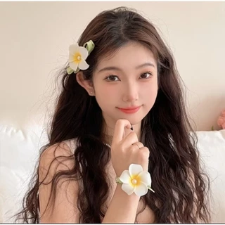 🌼【พร้อมส่ง】กิ๊บดอกลีลาวดีน่ารัก คลิปติดผมเล็กๆ สำหรับหน้าม้าด้านข้าง สไตล์เกาหลี