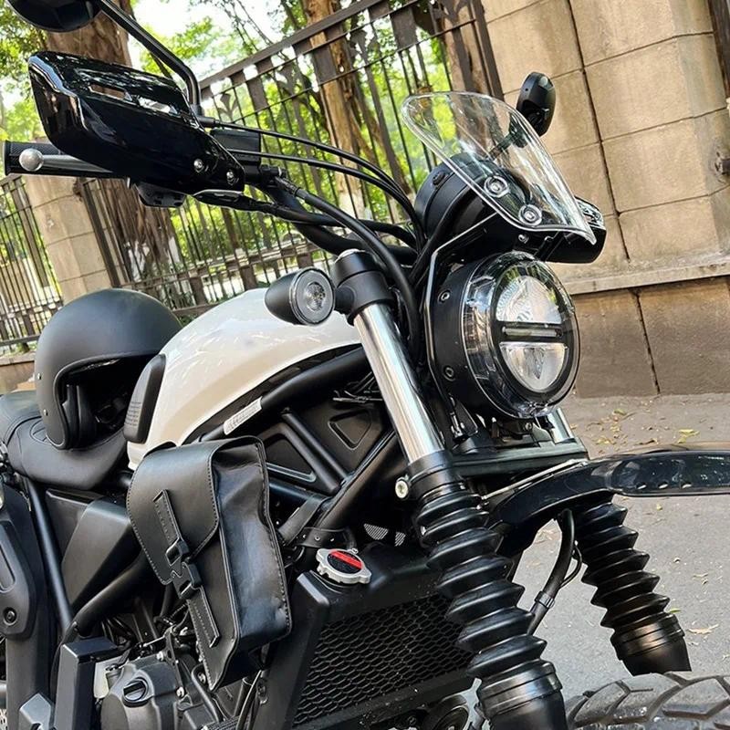 กระจกรถจักรยานยนต์สําหรับการเดินทางสําหรับ Honda CL250 CL300 CL500 2023 2024 Scrambler Cl250 Cl 500