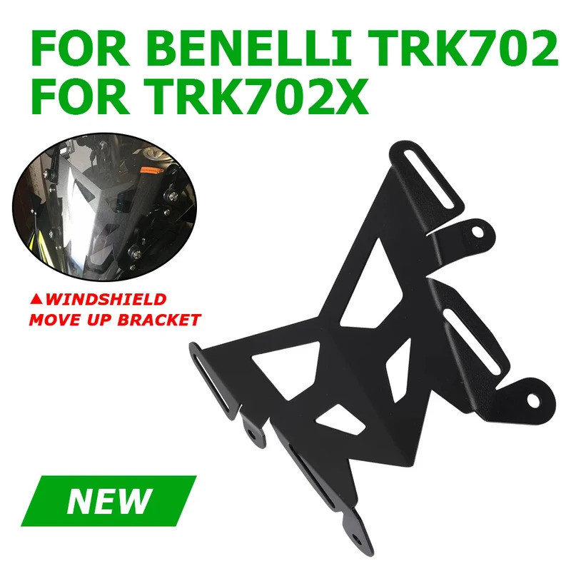 YL For Benelli TRK 702X TRK702X TRK702 TRK 702 X 2024 Windshield Windscreen Lift Bracket Move Up Con