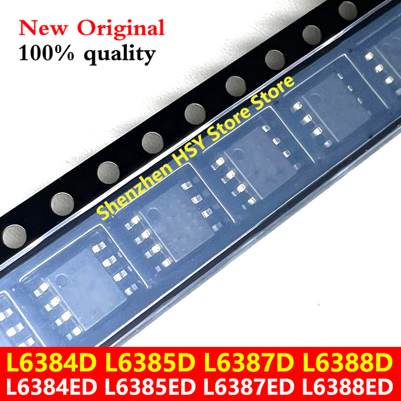 (5 ชิ้น) 100% ใหม่ L6384D L6385D L6387D L6388D L6384ED L6385ED L6388ED 013TR L6384D013TR L6385D SOP-