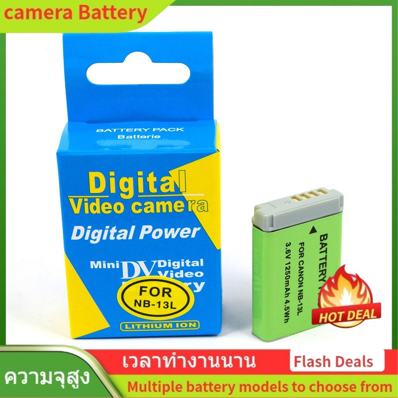 🌟New NB-13L Camera Battery For CANON PowerShot G7X G9X SX720 digital camera