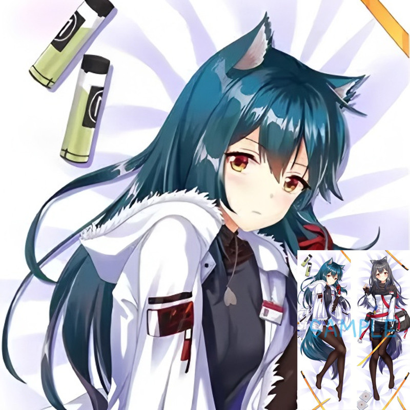 ปลอกหมอน anime Arknights Texas Dakimakura สองด้าน สำหรับ otaku และการนั่งเล่น