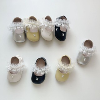 รองเท้าเด็กหญิงวัย 0-1 ปี 4 สีน่ารัก ทำจากลูกไม้นุ่มๆ เหมือน…