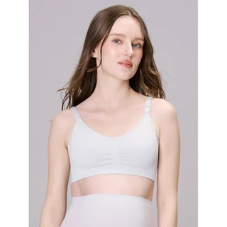Sabina Maternity เสื้อชั้นในให้นม+ปั๊มนม รหัส SBM24001SL - สีเทาอ่อน