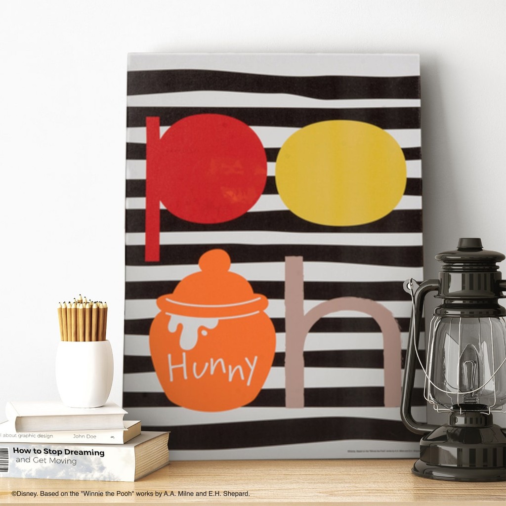 Koncept Furniture รูปภาพพร้อมแขวน DISNEY รุ่น POOH-WNP01-L-2 (47x6x63 ซม.)  แบรนด์ KONCEPT FURNITURE