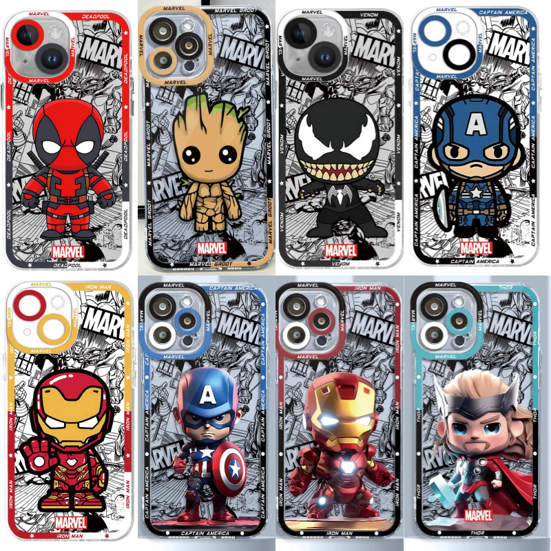 Marvel Spider Man Venom Groot สําหรับ OPPO A3 Pro A3X A5X A5 Pro A60 A38 A18 A5S A3S A55 A54 A31 202